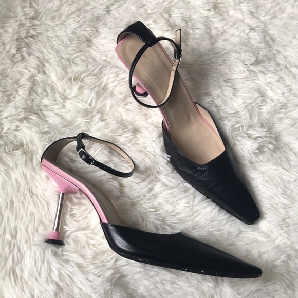 fendi pink heels